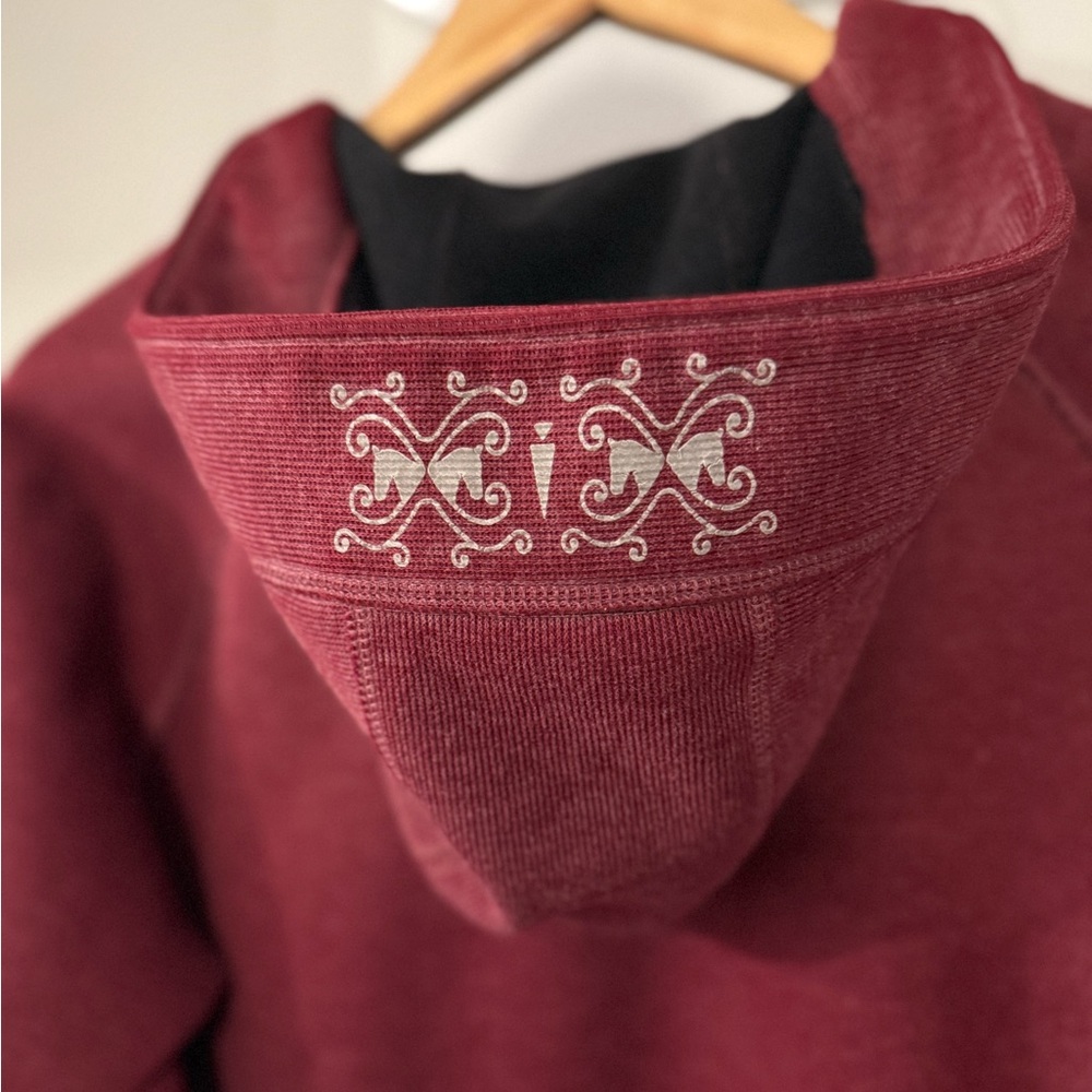 ♥️🐴 Kerrits Equestrian Women’s Fuschia Hoodie Full Zip Jacket Size Large - Picture 6 of 10